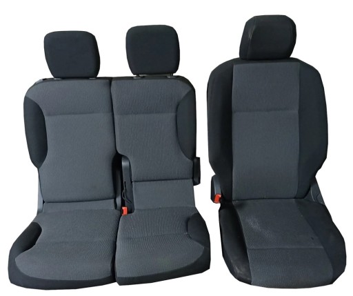 Чехлы на сиденья PEUGEOT PARTNER 3 VAN 3 человека с 2018 г.-