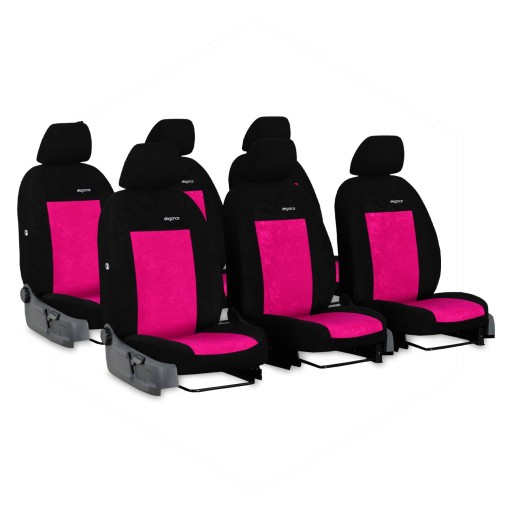 Кастомные чехлы на сиденья Opel Vivaro C 2+1 Задние 3X1 19-23