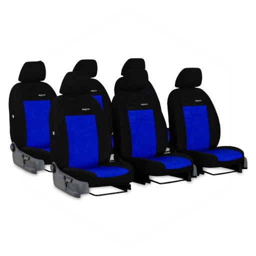 Кастомные чехлы на сиденья Opel Vivaro C 2+1 Задние 3X1 19-23