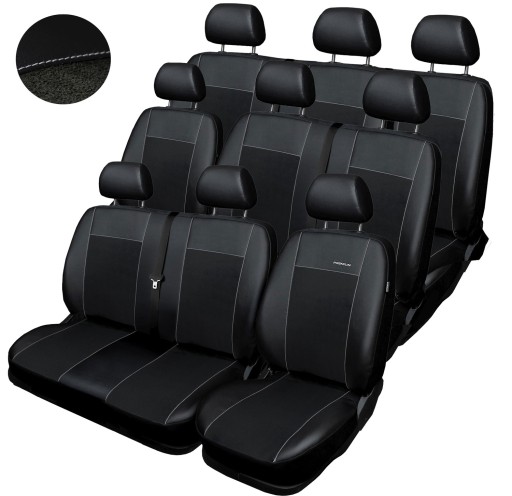 Чохли преміум класу на Renault Trafic 9 14-19 років.