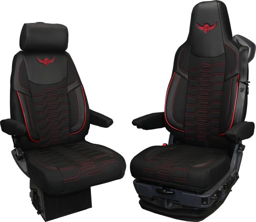 Чехлы на сиденья ROYAL Premium SCANIA, серия R с 2013 г., серия S с 2017 г. 1