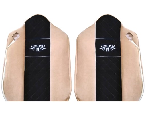 Renault Gama T, K Seat covers, corduroy