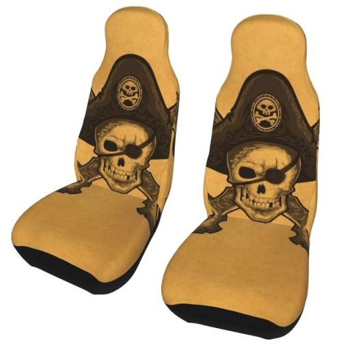 Чехлы для сидений Cool Pirate Skull Custom Prin