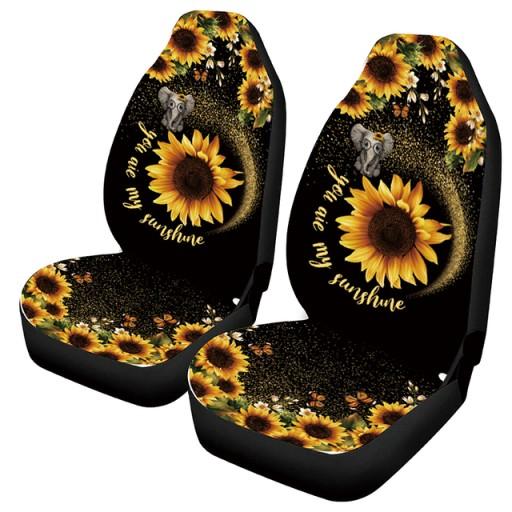 Чехлы для сидений две (цельные) чехлы