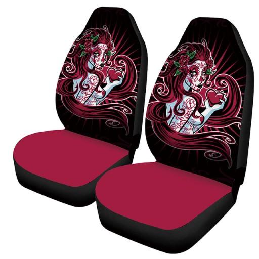 Чехлы для сидений красивый узор дизайн задняя пок