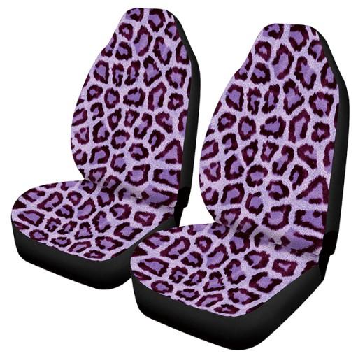 Чехлы для сидений Purple Leopard Animal Print C