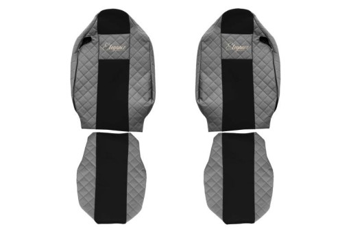 Чехлы на сиденья F-CORE FX11 СЕРЫЕ