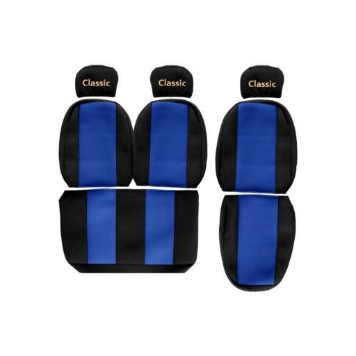 Чехлы на сиденья MAN L 2000 (1+2), F-CORE PS03 BLUE