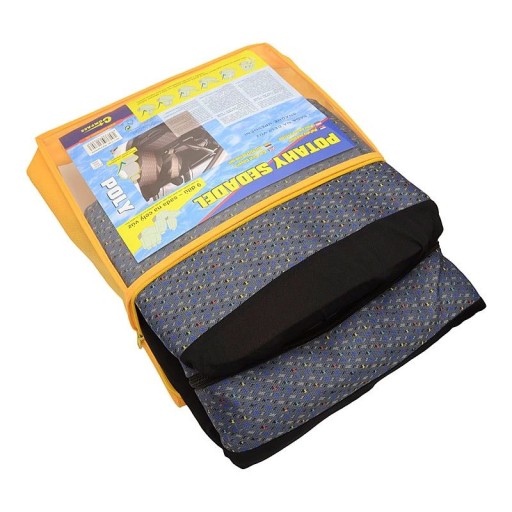 Чехлы на сиденья POLY - 9 шт, разноцветные