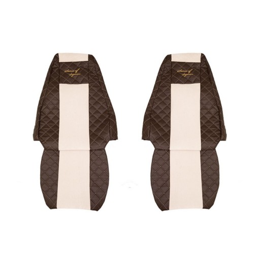 Чехлы на сиденья RVI MAGNUM 02.01-12.12 F-CORE FX08 BROWN/CHAMP