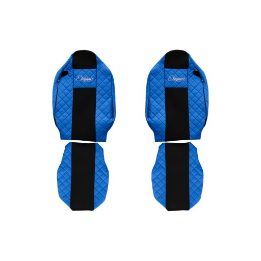 Чехлы на сиденья RVI T 01.13- f-core FX11 BLU