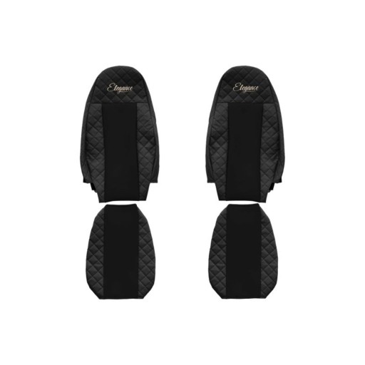 Чехлы на сиденья VOLVO FH 09/01-01/12 F-CORE FX01 ЧЕРНЫЕ