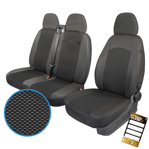 Чохли на сидіння Fiat Ducato Peugeot Boxer 7-місний 2006-