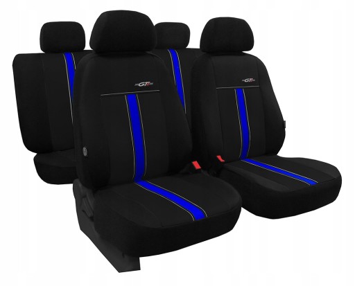 Автомобільні чохли КОМПЛЕКТ МІЦНА ЕКО ШКІРА GTR FASHIONABLE