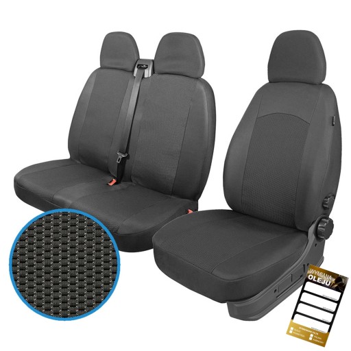 Чехлы на сиденья автомобиля Mercedes Sprinter I VW LT II 2+1 95-06