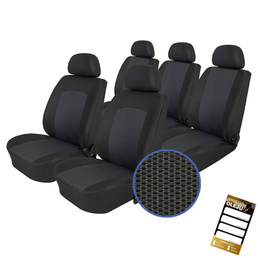 Чехлы на сиденья автомобиля Skoda Roomster 5 мест 2006 г.в. -