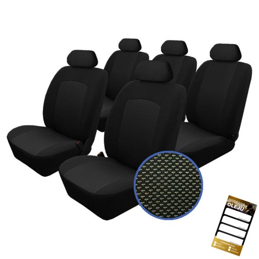 Авточохли на сидіння Skoda Roomster 5 місць 2006 р.в.-