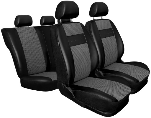 ЕКСКЛЮЗИВ E3 AutoDekor VW, шкіряні чохли на автосидіння Toyota