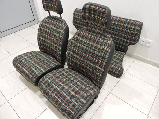 Тканевые чехлы обивки Fiat 126p