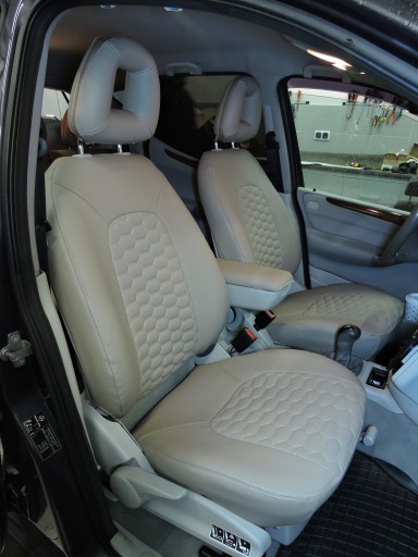 Чохли зі шкіри та алькантари на Mercedes A-Class W168