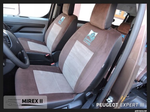 Чохли зі шкіри та алькантари на Toyota Proace Verso 8-міс