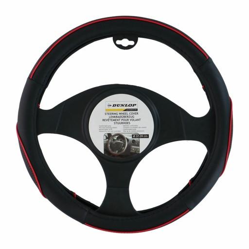 Чохол на кермо Dunlop Black Red