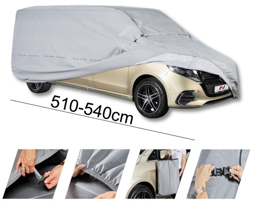 Автомобільний чохол VAN 510-540 Exclusive Car Cover + ремені безпеки