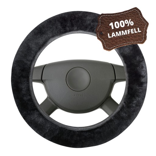 Чохол на кермо Walser чорний товстий м'який