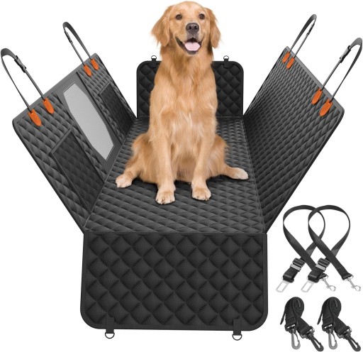 Чохол для сидіння собаки, водонепроникний, тверде дно, з віконцем, 150 кг