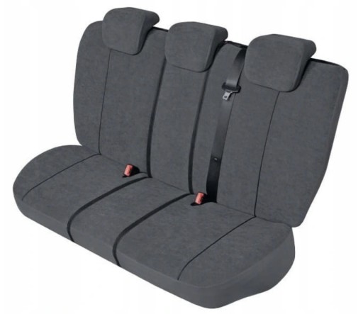 Чехол Kegel-Błażusiak на заднее сиденье, серый полиэстер, универсальный