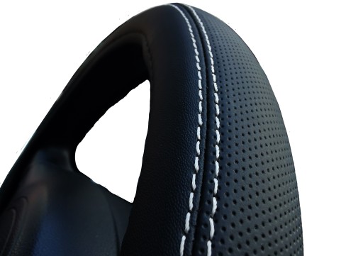 Чохол на кермо, перфорована шкіра, зовнішній діаметр 37-39 см X