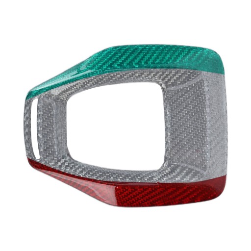 Наклейка на оббивку кришки панелі перемикання передач