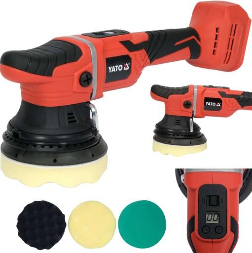 Аккумуляторная орбитальная полировальная машина 18 В 125 мм