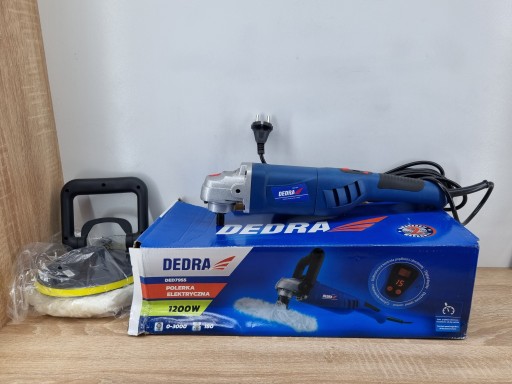 Полірувальник DEDRA DED7955 1200 Вт 0-3000 об| хв 185 мм/Новий/!!!Угода!!!