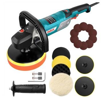 Полировальная машина ENEACRO, полировальная машина 1500 Вт, 6 регулируемых скоростей