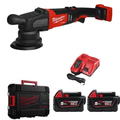 Набор полировальных машинок Milwaukee M18 FROP15-502X 125 мм