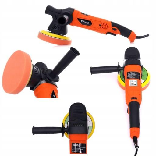 Электрическая эксцентриковая полировальная машина 1500Вт 230В Kraft&Dele