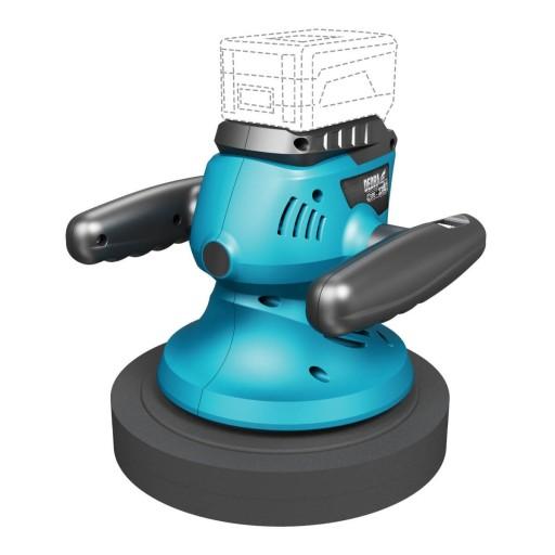 Роторно-эксцентриковая полировальная машина 250мм