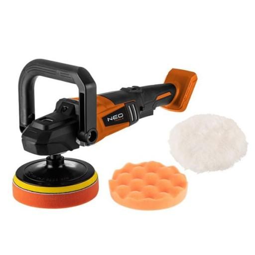 Акумуляторна безщіточна полірувальна машина Energy+ 18 В, Li-lon, M14 150 мм, 800-23