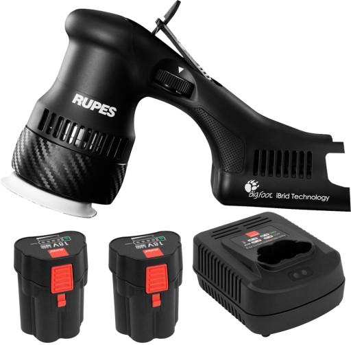 Аккумуляторная полировальная машинка iBRID BIGFOOT mini HLR75 STB Rupes