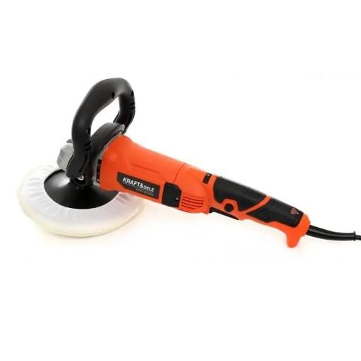 Електрополірувальна машина KRAFT&DELE 2600 Вт, 180 мм, 6 шт. обертів 500-3800/хв