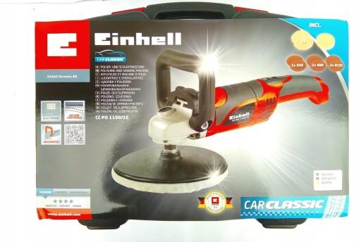 Кутова полірувальна машина Einhell CC-PO 1100/1E