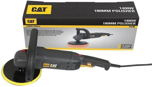 CAT DX38 автомобільний полірувальник 1400W, 180mm матриця, Speed ​​​​Control