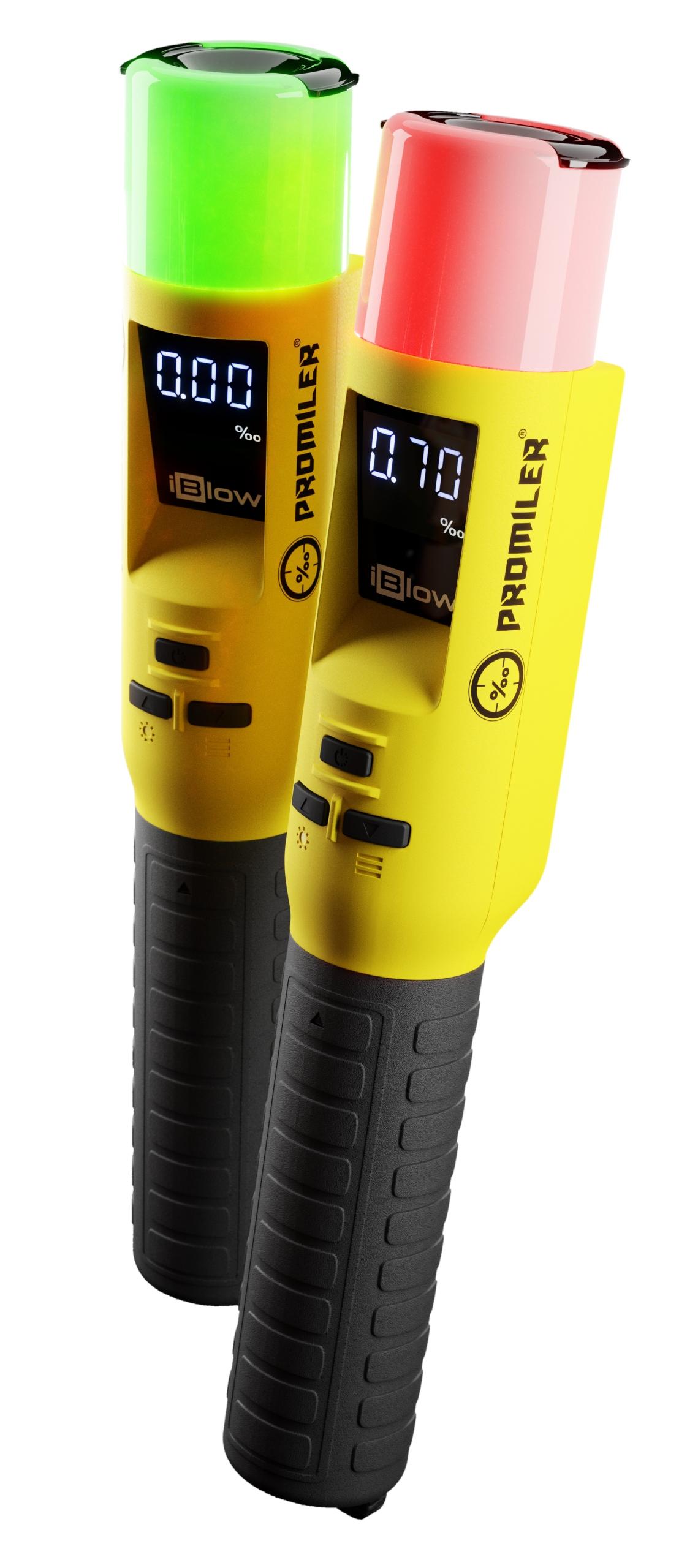 Поліцейський алкотестер без вух, скринінг iBlow