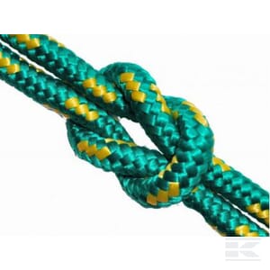 Поліпропіленовий плетений трос 10 мм, 200 м, навантаження на розрив 2,96 кН