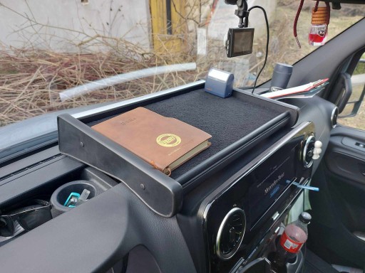 18 - Полка Столик Автобус Mercedes Sprinter після 2018 W 907, W 910