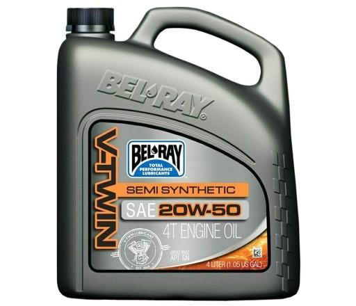 Полусинтетическое моторное масло Bel-Ray V-Twin 20W50