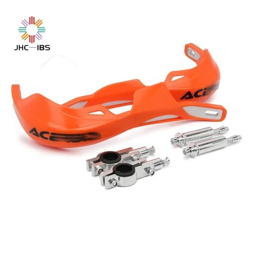 Помаранчевий чохол на кермо мотоцикла KTM