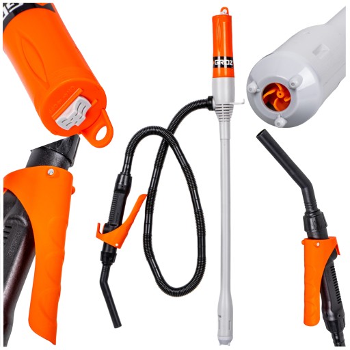 Водяний паливний насос переливний, 9л/хв, працює від акумуляторів GROZ