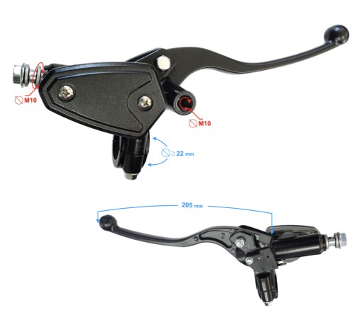 PHAFOS018 - Главный тормозной цилиндр передний для мопеда FR 2